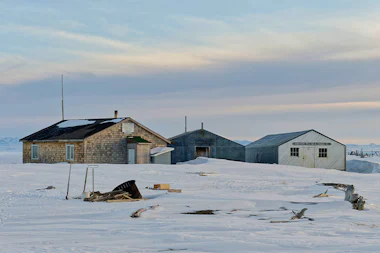 View of Herschel Island, Canada