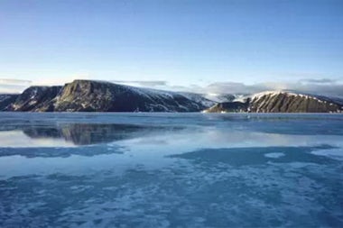 View of Lady Franklin Island, Canada