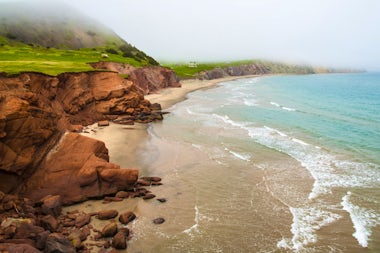 View of Iles de la Madelaine, Canada