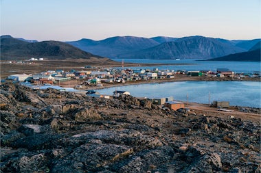 View of Monumental Island, Canada