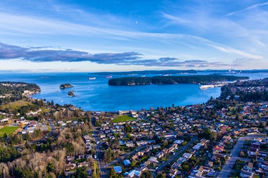 View of Nanaimo, Canada