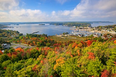 View of Parry Sound, Canada