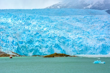 View of Glacier El Brujo, Chile