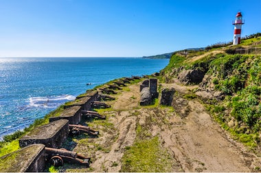 View of Niebla, Chile