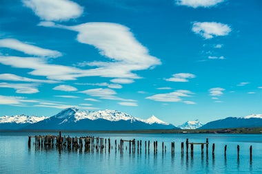 View of Puerto Natales, Chile