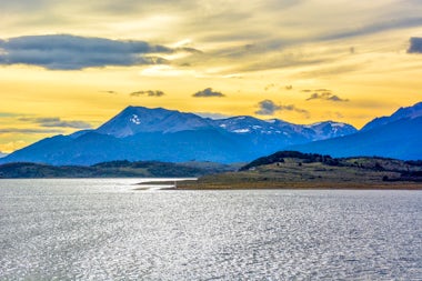 View of Strait Of Magellan, Chile