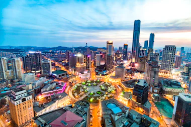 View of Dalian, China