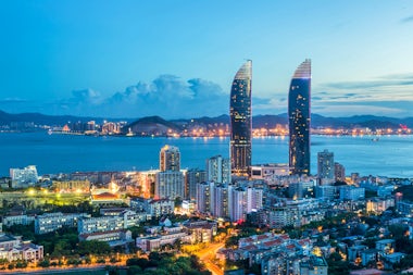View of Xiamen, China