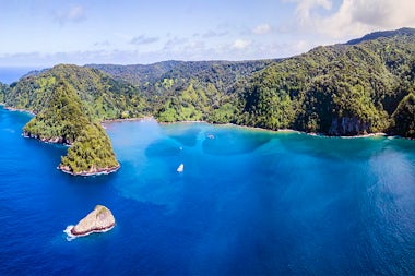 View of Cocos Island, Costa Rica