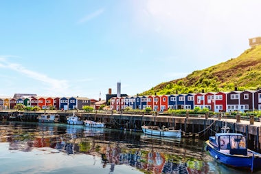 View of Heligoland, Germany