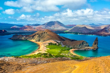 View of Isla Bartolome, Ecuador
