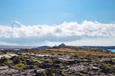View of Isla North Seymour, Ecuador