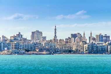 View of Alexandria, Egypt