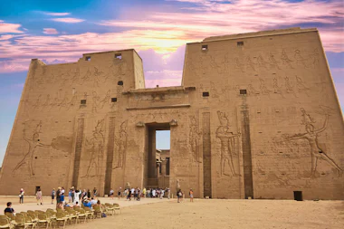 View of Edfu, Egypt