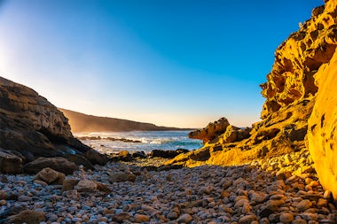 View of Pasajes, Spain