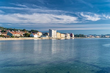 View of Villagarcia, Spain