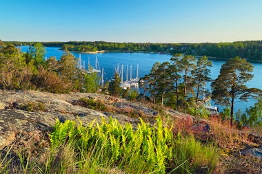 View of Mariehamn, Finland