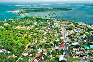 View of Pohnpei Island, Micronesia (Federated States of)