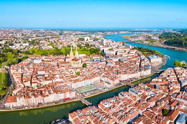 View of Bayonne, France