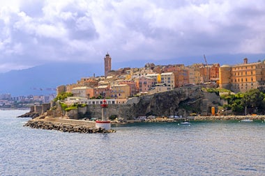 View of Bastia, France
