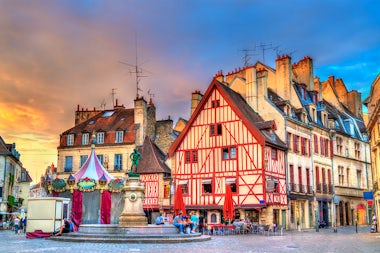 View of Dijon, France