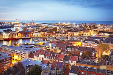 View of Dunkirk, France