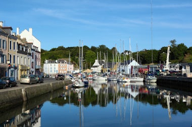 View of Belle Île, France