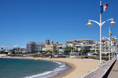 View of St Raphael, France