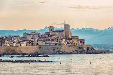 View of Antibes, France