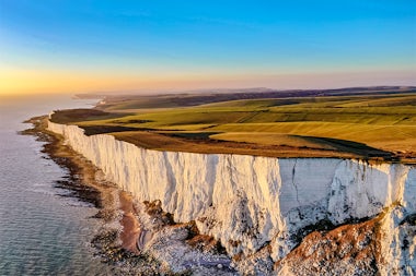 View of English Channel, Great Britain