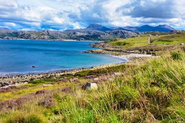 View of Loch Ewe, Great Britain