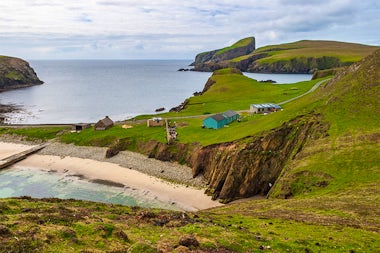 View of Fair Isle, Great Britain