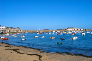 View of Hugh Town(Isles of Scilly), Great Britain