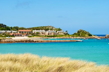 View of Tresco Island, Great Britain