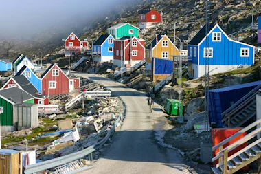 View of Upernavik, Greenland