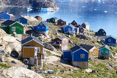 View of Kullorsuaq, Greenland