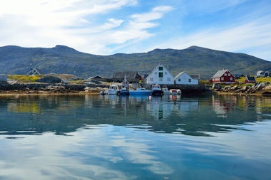 View of Qassiarsuk, Greenland