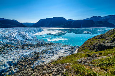 View of Narsarsuaq, Greenland
