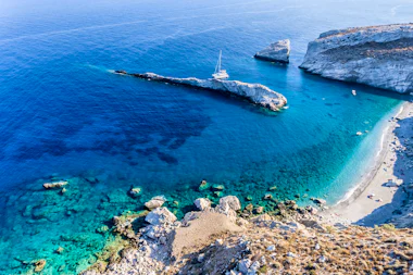 View of Folegandros, Cyclades, Greece