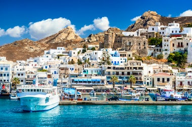 View of Naxos, Greece