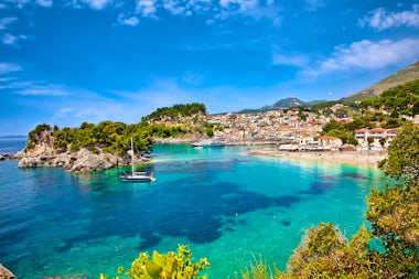 View of Parga, Greece
