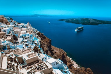 View of Paros, Greece