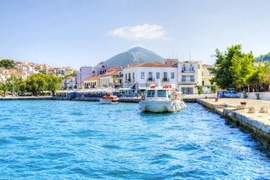 View of Pylos, Greece