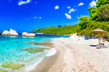 View of Skopelos, Greece