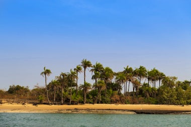 View of Bijagos Archipelago, Guinea-Bissau