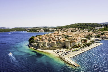 View of Korcula, Croatia