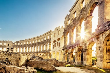 View of Pula, Croatia