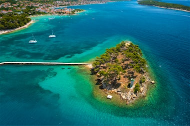 View of Rab Island, Croatia