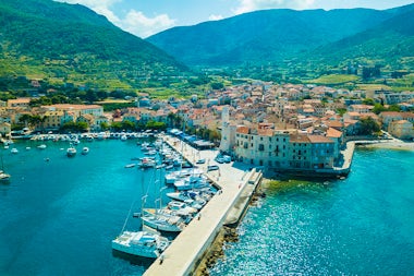 View of Vis, Croatia