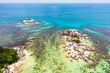 View of Belitung, Indonesia